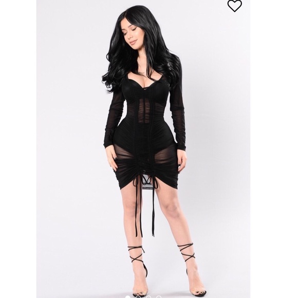 fashion nova video girl dress